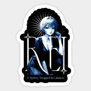 A Mystery Wrapped In Calmness - Rei Atanami Sticker